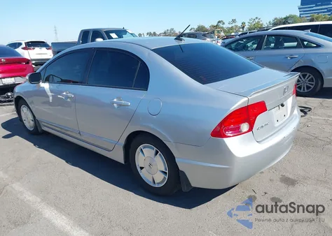 2007 Honda Civic Hybrid z USA, uszkodzony, nr VIN JHMFA36217S016867